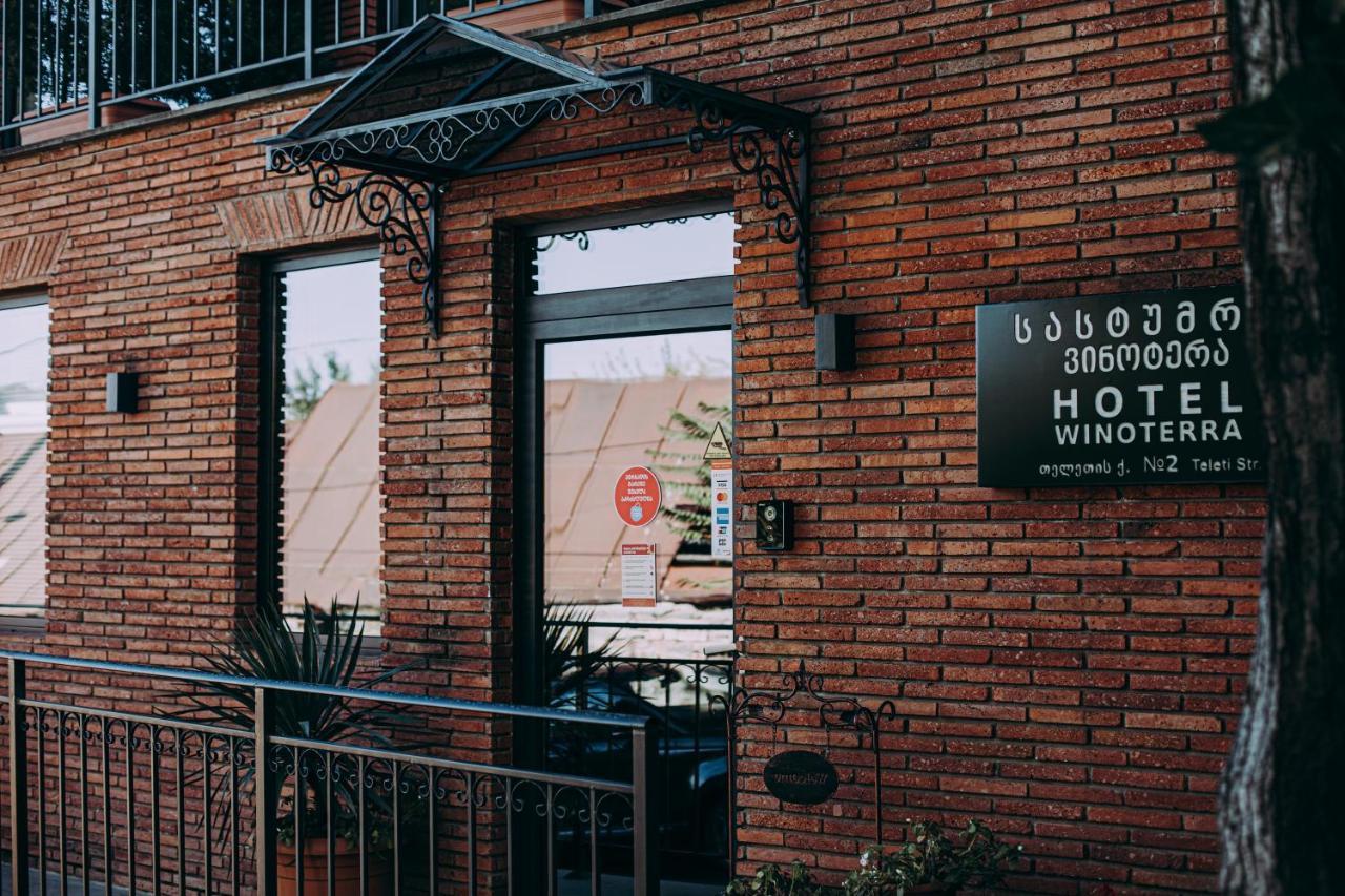 Hotel Winoterra Tiflis Exterior foto