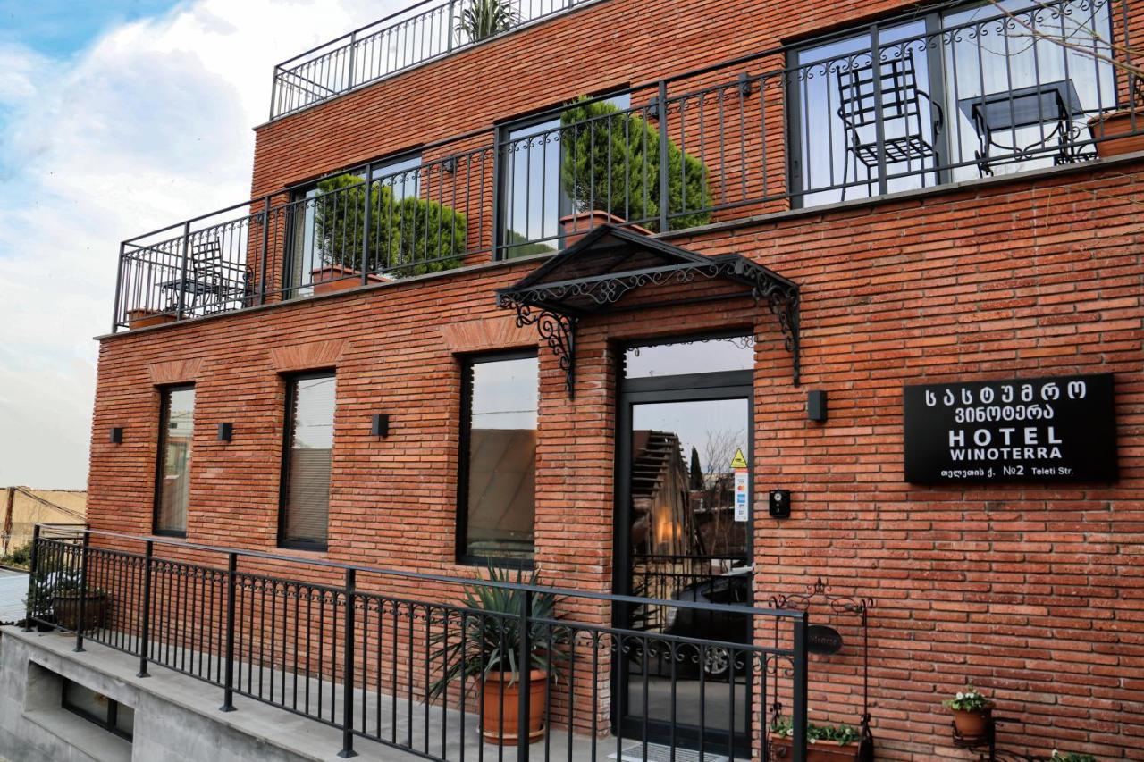 Hotel Winoterra Tiflis Exterior foto